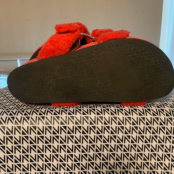 Rag and Bone Evin Red Suede Sandals - Picture 11 of 15